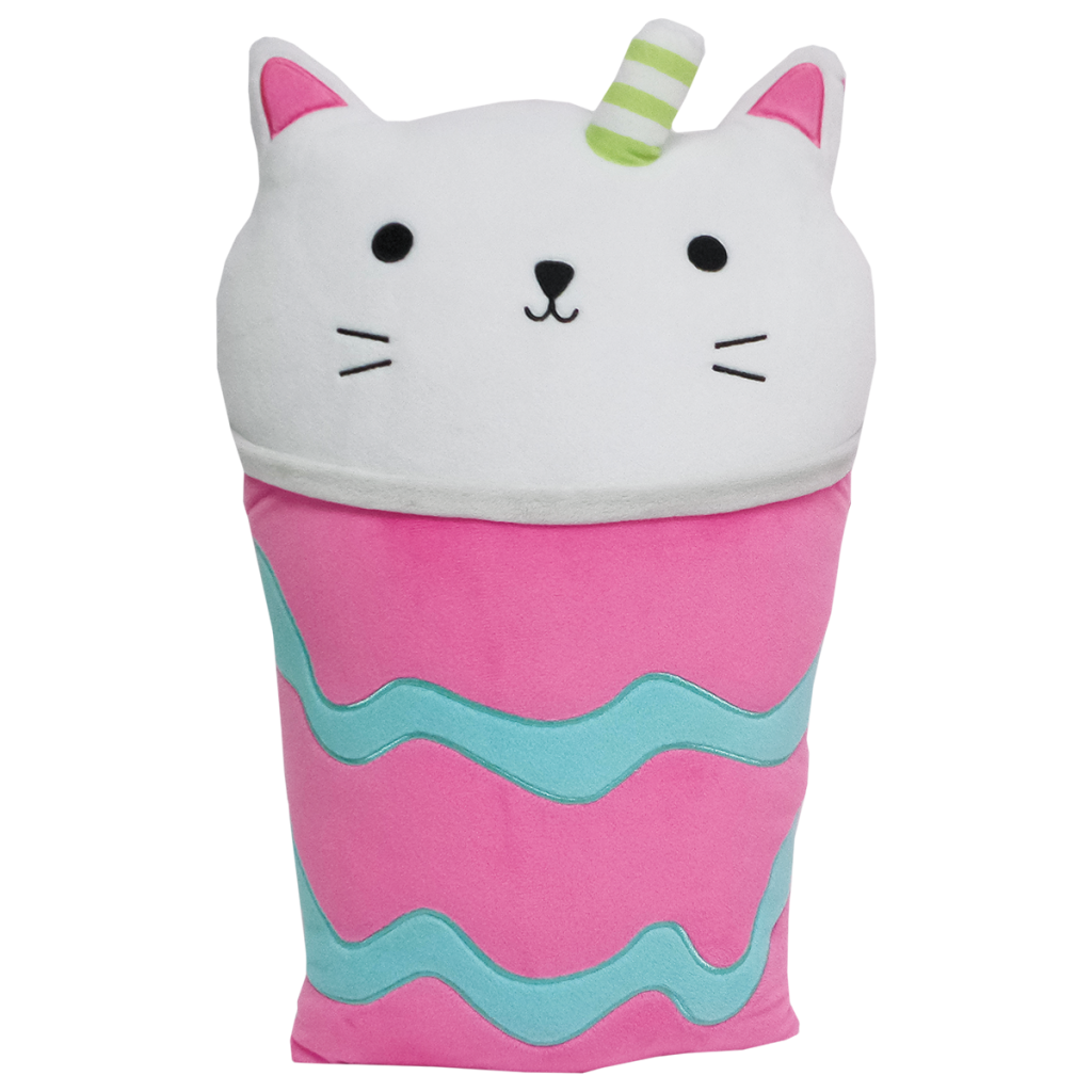 Purrfect Latte Strawberry Scented Foodie Plush | Iscream